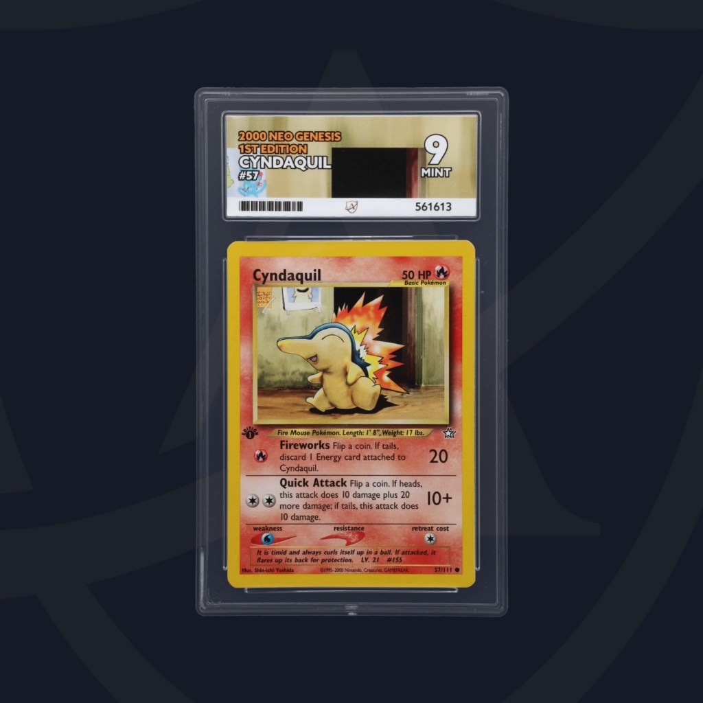 Cyndaquil – Neo Genesis – 57/111 – 1st Edition   – ACE&nbsp;9
