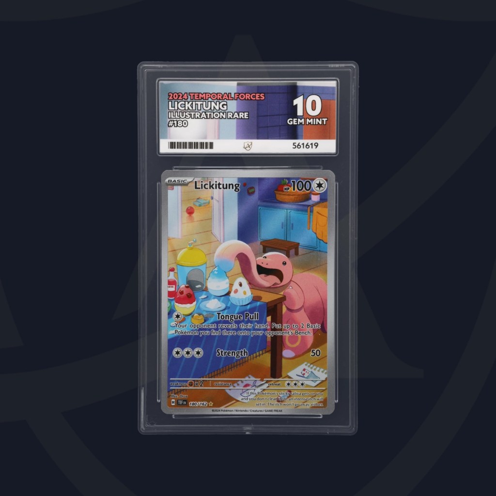 Lickitung – Temporal Forces – 180/162 – Illustration Rare – ACE&nbsp;10