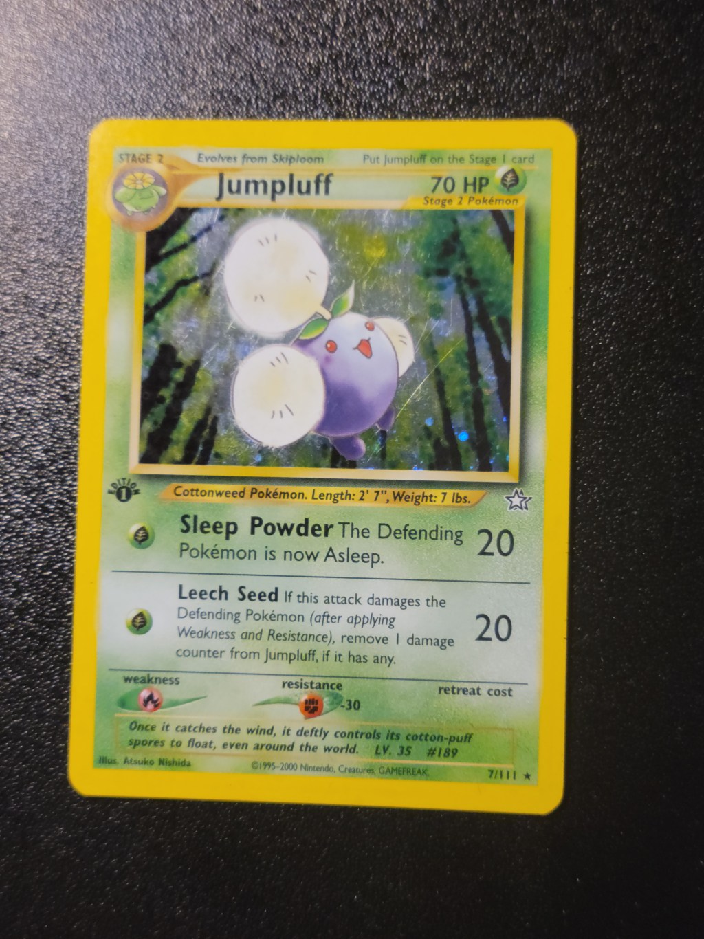 Jumpluff 7/111 – 1st Edition Neo&nbsp;Genesis