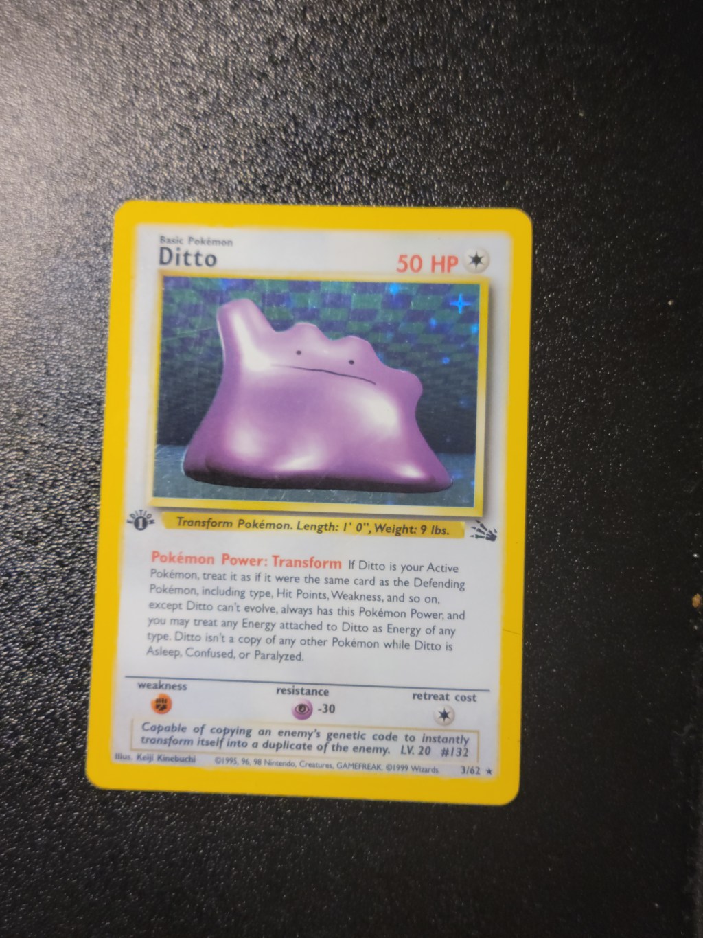 Ditto 3/62 – 1st Edition – Fossil –&nbsp;LP